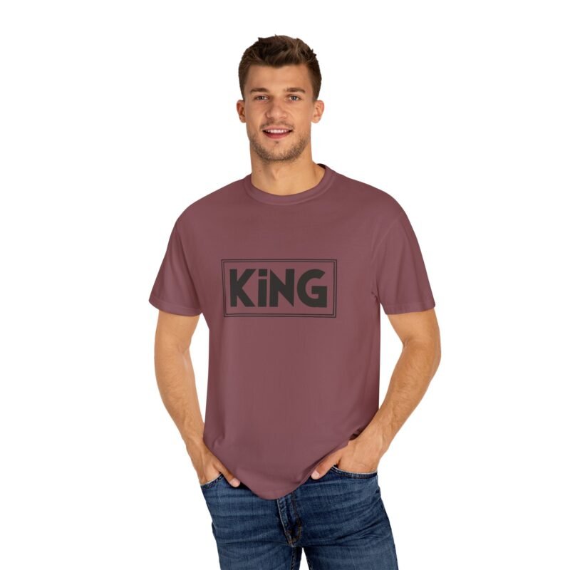 King Pong Men's Garment-Dyed T-Shirt - Image 12