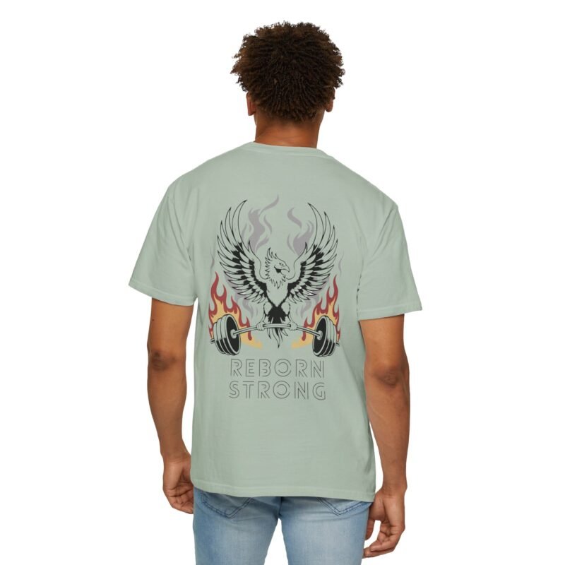 Reborn Strong Unisex Garment-Dyed T-shirt - Image 16