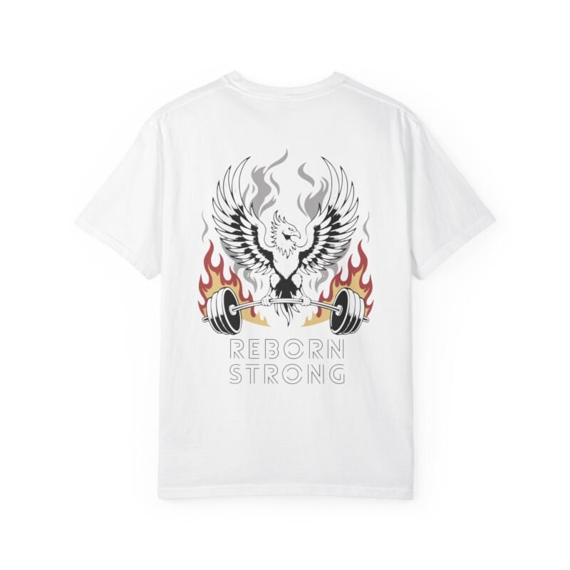 Reborn Strong Unisex Garment-Dyed T-shirt - Image 8
