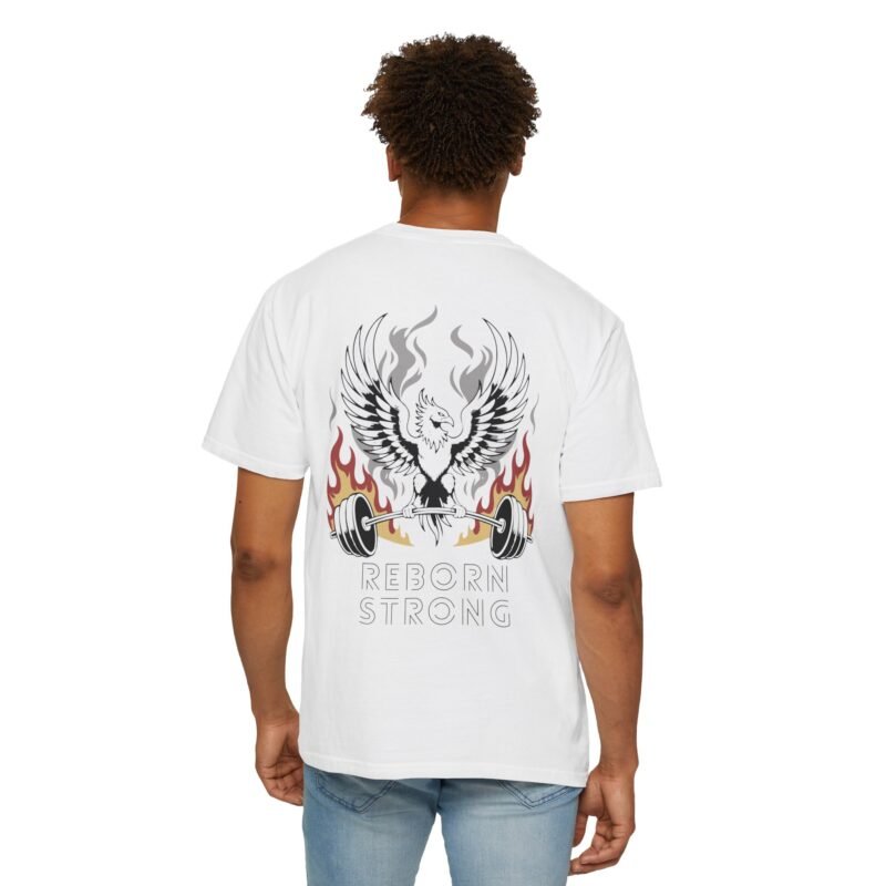 Reborn Strong Unisex Garment-Dyed T-shirt - Image 10