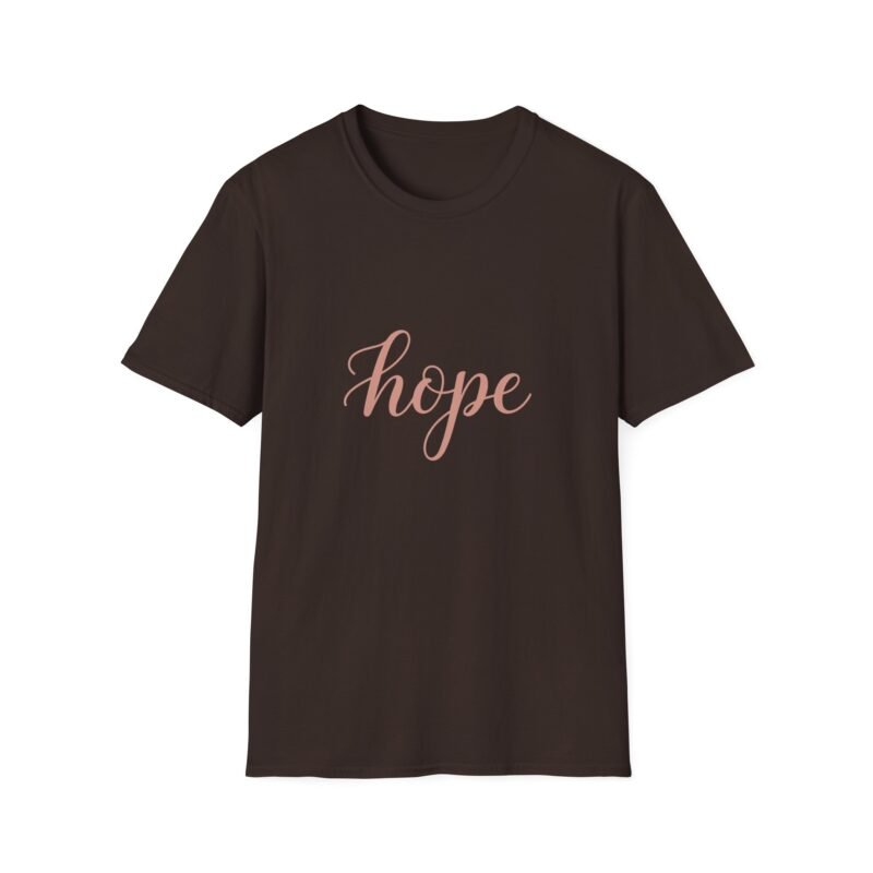 Hope Butterfly Aesthetic Tee – Inspirational Girls T-Shirt with Elegant Script - Image 2