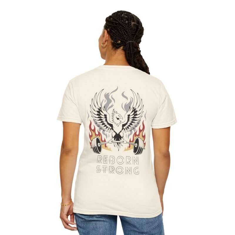 Reborn Strong Unisex Garment-Dyed T-shirt - Image 5