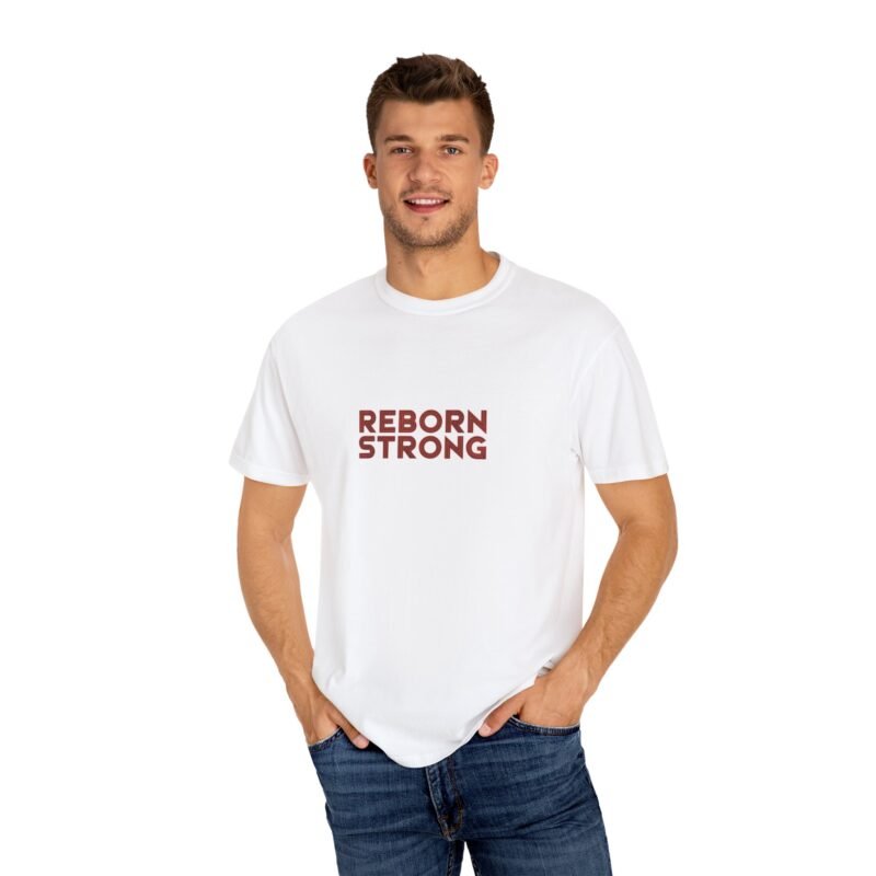 Reborn Strong Unisex T-shirt - Image 4