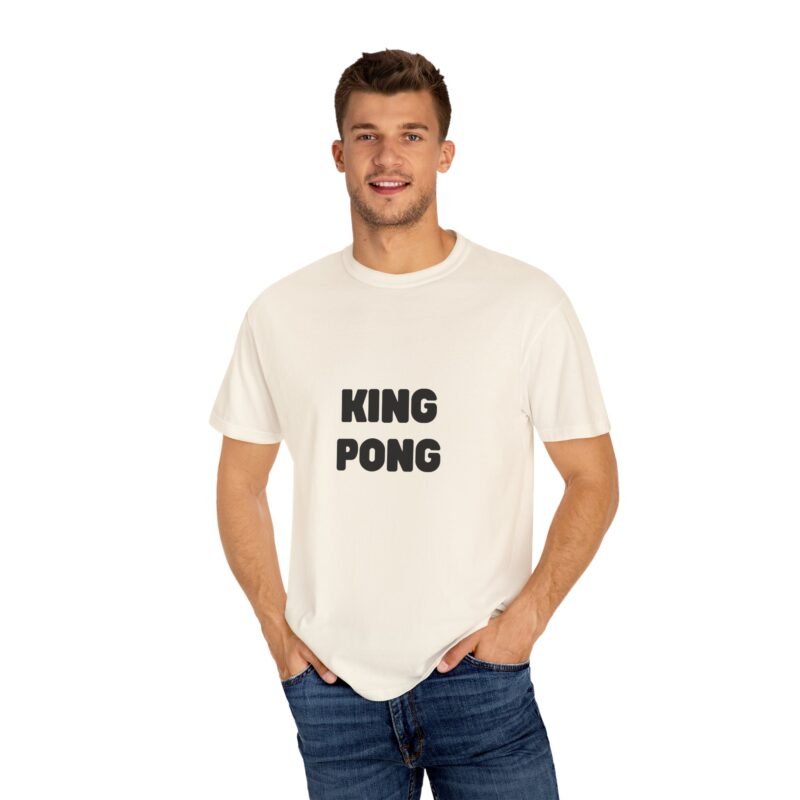 King Pong Bold Block Unisex T-Shirt - Image 5