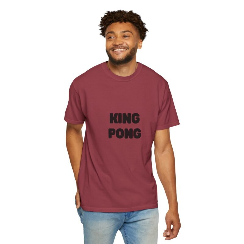 King Pong Bold Block Unisex T-Shirt - Image 63