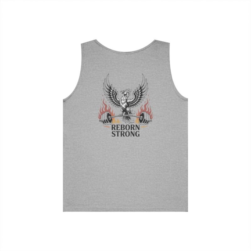 Reborn Strong Unisex Cotton Tank Top - Image 6