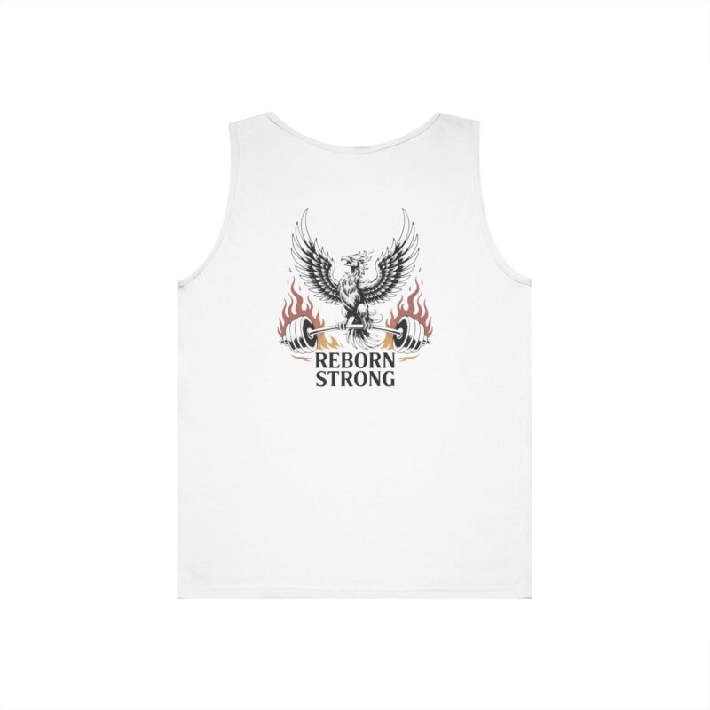 Reborn Strong Unisex Cotton Tank Top - Image 3