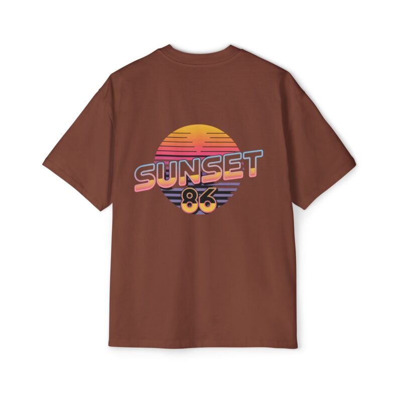 Sunset86 Retro Oversized Tee - Image 10