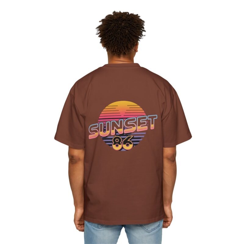 Sunset86 Retro Oversized Tee - Image 12