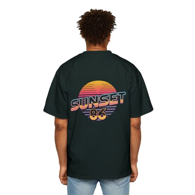 Sunset86 Retro Oversized Tee - Image 16