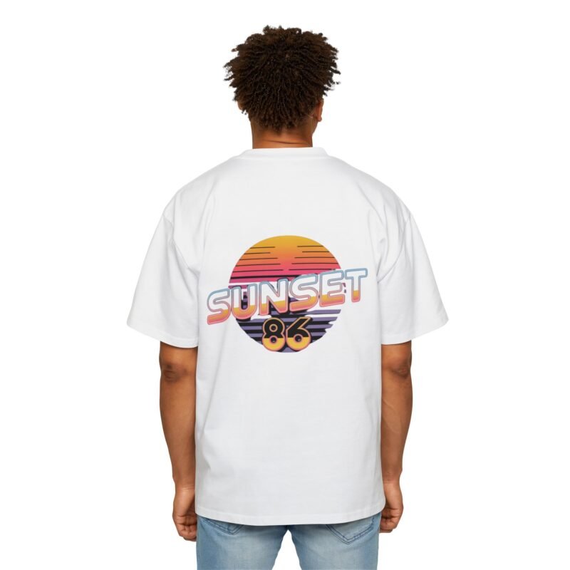 Sunset86 Retro Oversized Tee - Image 8