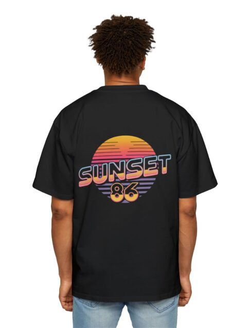 Sunset86 Retro Oversized Tee