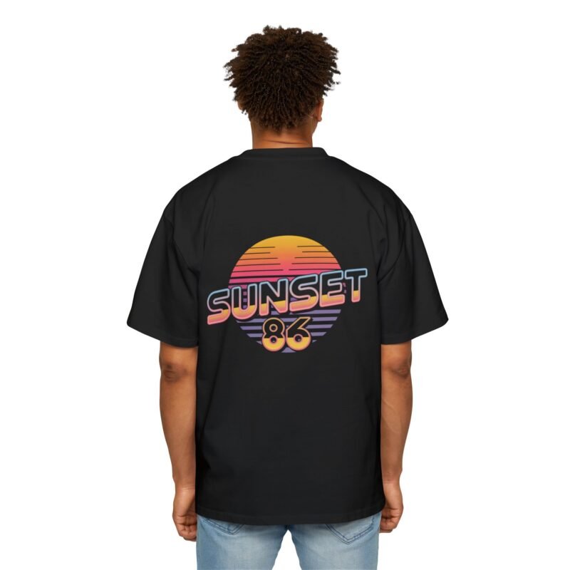 Sunset86 Retro Oversized Tee