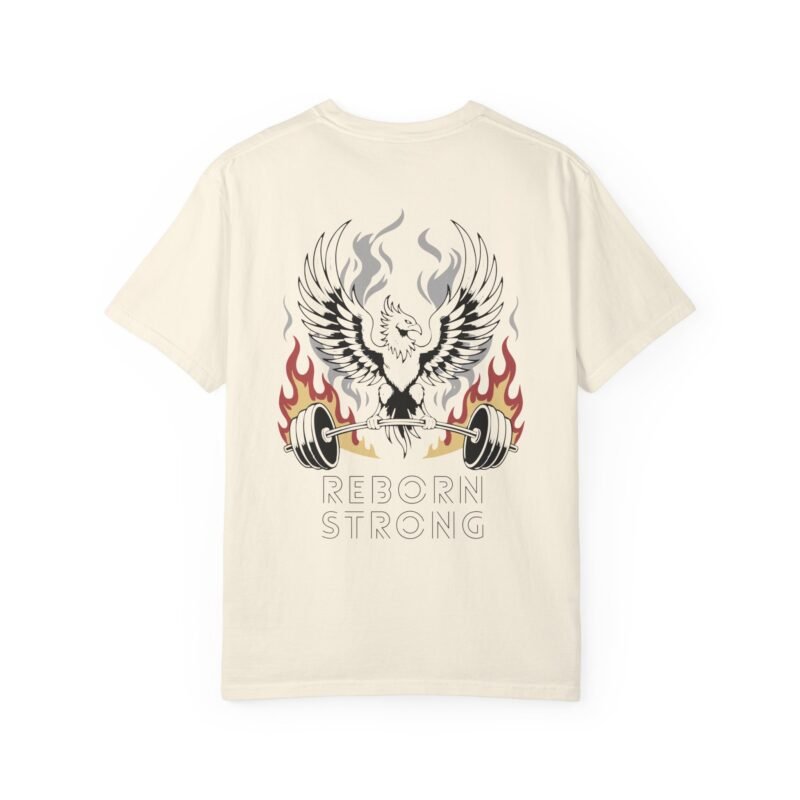 Reborn Strong Unisex Garment-Dyed T-shirt - Image 2