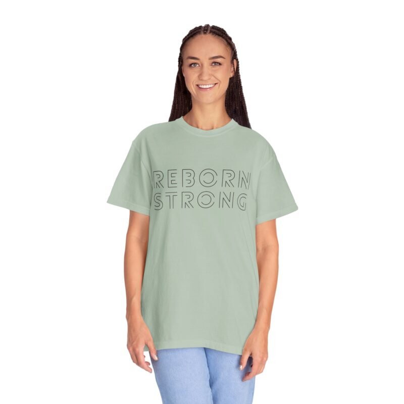 Reborn Strong Unisex Garment-Dyed T-shirt - Image 18