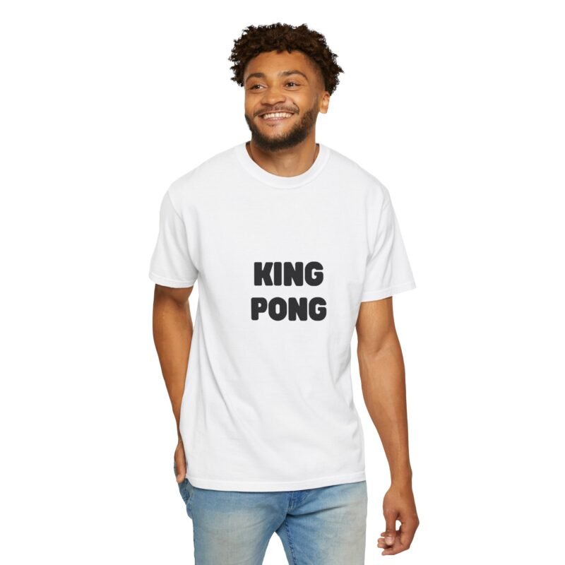 King Pong Bold Block Unisex T-Shirt - Image 14