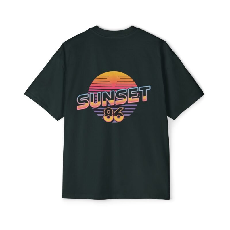 Sunset86 Retro Oversized Tee - Image 14