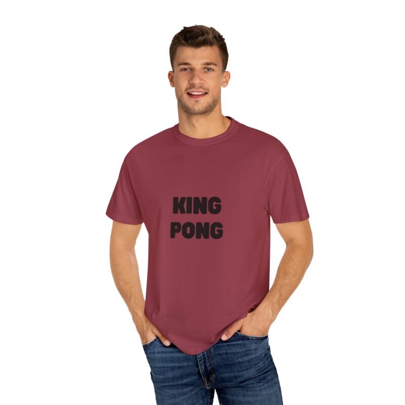 King Pong Bold Block Unisex T-Shirt - Image 60
