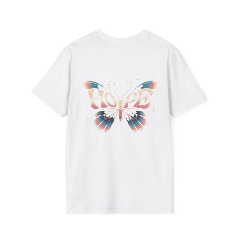 Hope Butterfly Aesthetic Tee – Inspirational Girls T-Shirt with Elegant Script - Image 6
