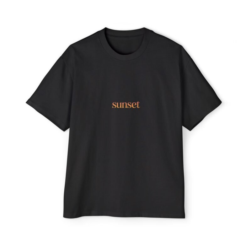 Sunset86 Retro Oversized Tee - Image 2