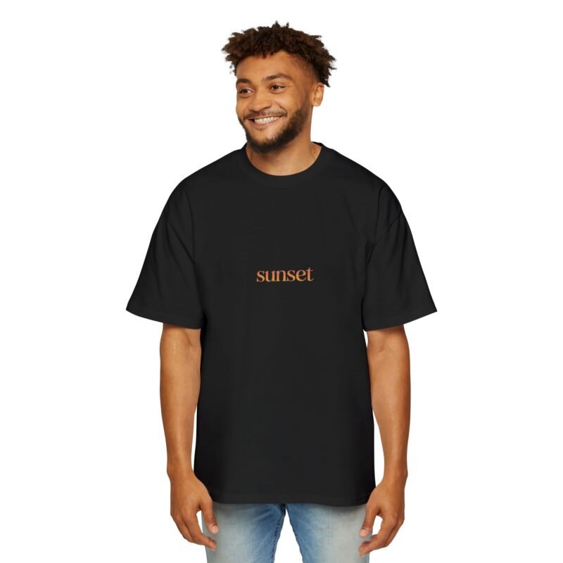 Sunset86 Retro Oversized Tee - Image 4