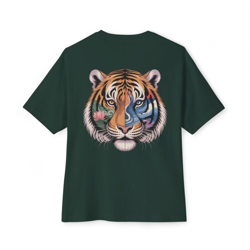 Spirit of the Tiger Oversized Unisex Tee - Image 14