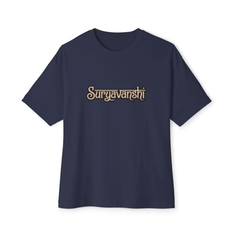 Suryavanshi – Archer of the Sun Oversized Men’s T-Shirt - Image 17