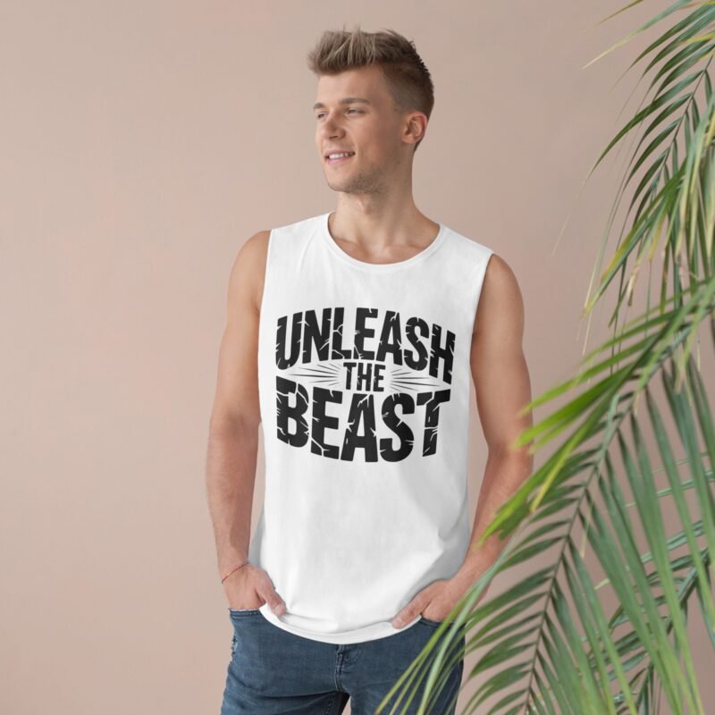 Unleash the Beast Tank, Motivational Gym Tank