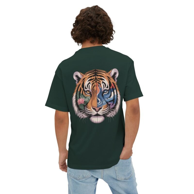 Spirit of the Tiger Oversized Unisex Tee - Image 16