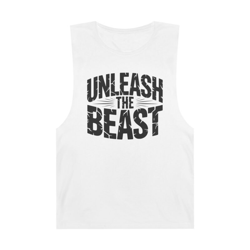 Unleash the Beast Tank, Motivational Gym Tank - Image 2