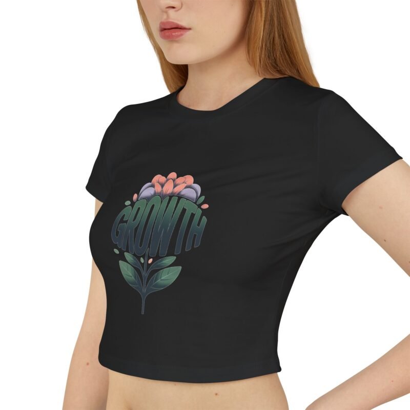 Floral Growth Graphic Crop Tee - Image 14