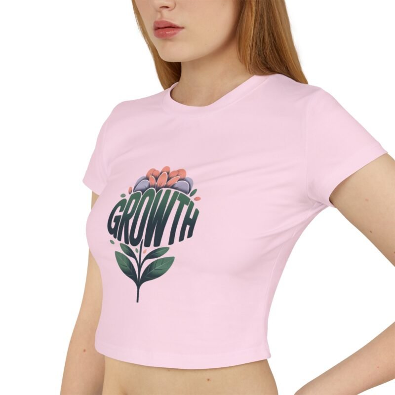 Floral Growth Graphic Crop Tee - Image 24