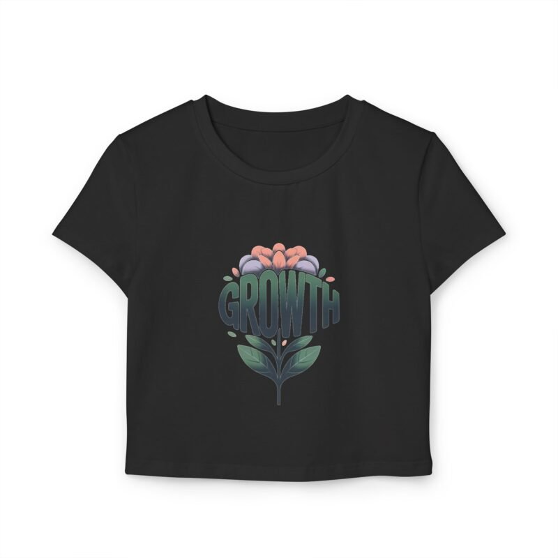 Floral Growth Graphic Crop Tee - Image 10