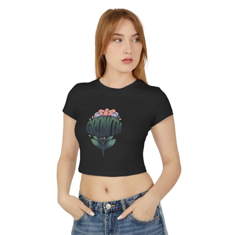 Floral Growth Graphic Crop Tee - Image 13