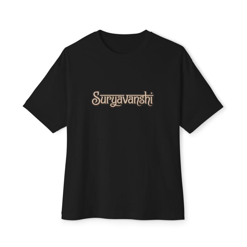 Suryavanshi – Archer of the Sun Oversized Men’s T-Shirt - Image 5