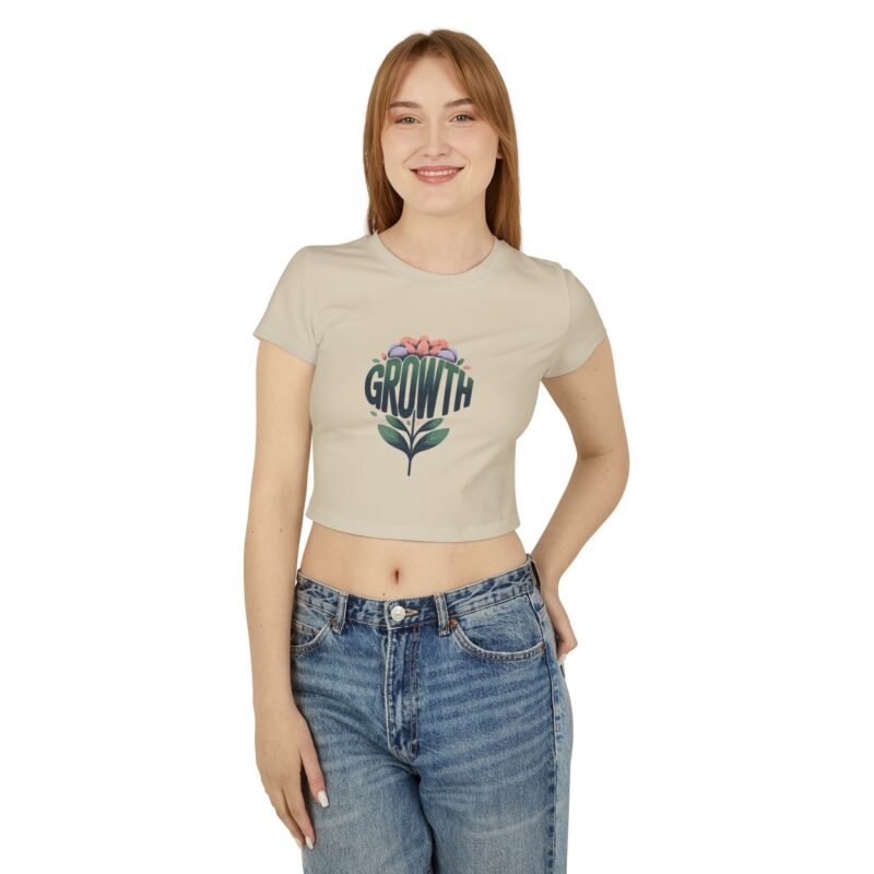 Floral Growth Graphic Crop Tee - Image 17