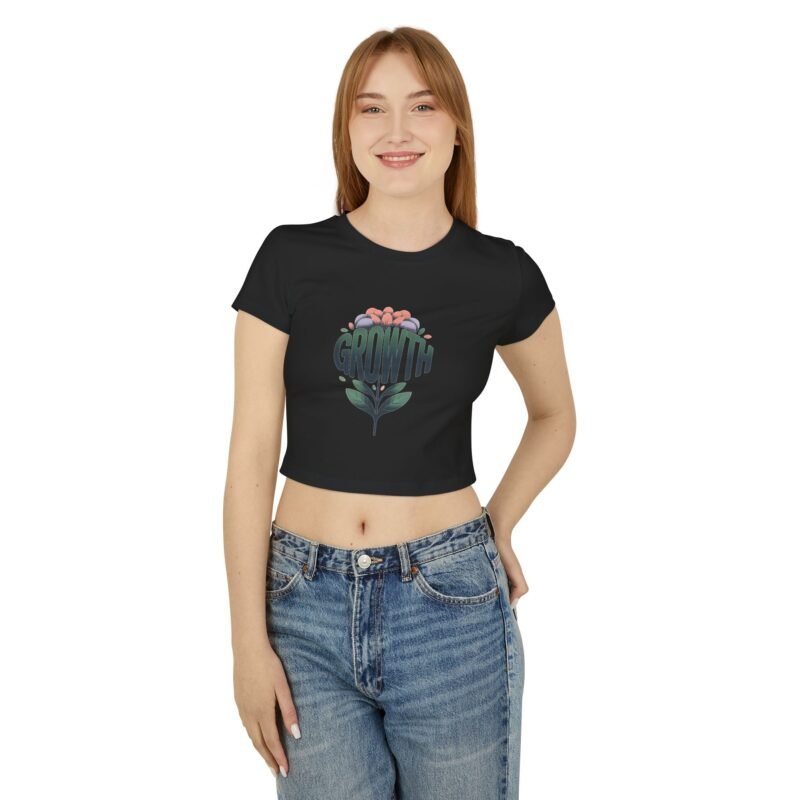 Floral Growth Graphic Crop Tee - Image 12
