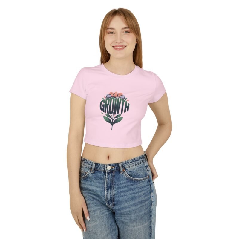 Floral Growth Graphic Crop Tee - Image 22