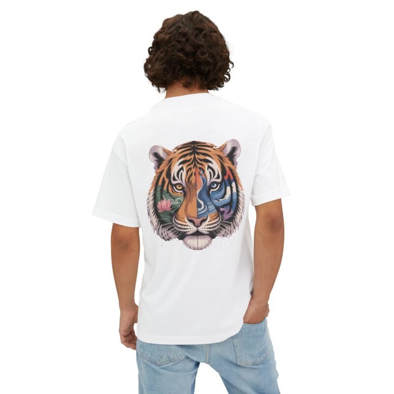 Spirit of the Tiger Oversized Unisex Tee - Image 8