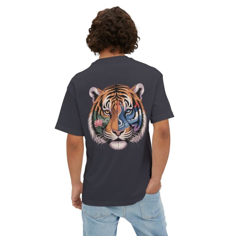 Spirit of the Tiger Oversized Unisex Tee - Image 12
