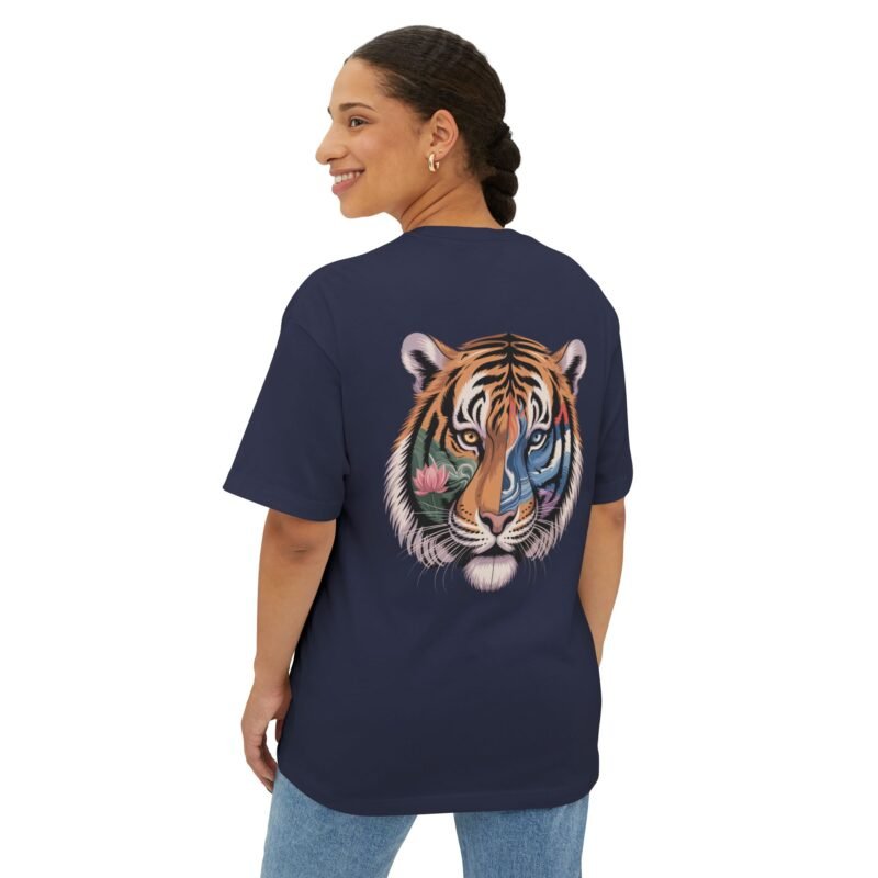 Spirit of the Tiger Oversized Unisex Tee - Image 19